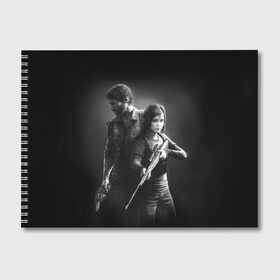 Альбом для рисования с принтом The Last of Us в Белгороде, 100% бумага
 | матовая бумага, плотность 200 мг. | the last of us | гриб | грибы | джоэл | кордицепс | пиратs | элли