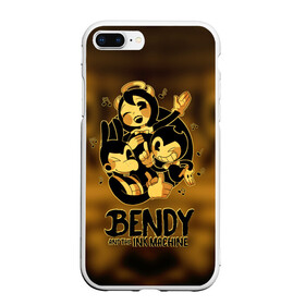 Чехол для iPhone 7Plus/8 Plus матовый с принтом Bendy and the ink machine (32) в Белгороде, Силикон | Область печати: задняя сторона чехла, без боковых панелей | bendy | bendy and the ink machine | game | horror | ink | machine | trend | video game | бенди | бэнди