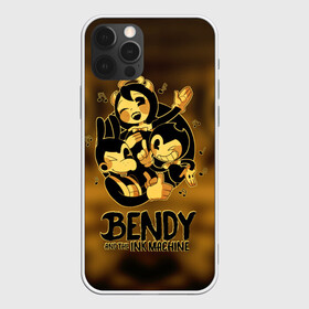 Чехол для iPhone 12 Pro с принтом Bendy and the ink machine (32) в Белгороде, силикон | область печати: задняя сторона чехла, без боковых панелей | Тематика изображения на принте: bendy | bendy and the ink machine | game | horror | ink | machine | trend | video game | бенди | бэнди