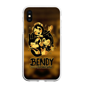 Чехол для iPhone XS Max матовый с принтом Bendy and the ink machine (32) в Белгороде, Силикон | Область печати: задняя сторона чехла, без боковых панелей | bendy | bendy and the ink machine | game | horror | ink | machine | trend | video game | бенди | бэнди