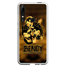 Чехол для Honor P Smart Z с принтом Bendy and the ink machine (32) в Белгороде, Силикон | Область печати: задняя сторона чехла, без боковых панелей | bendy | bendy and the ink machine | game | horror | ink | machine | trend | video game | бенди | бэнди