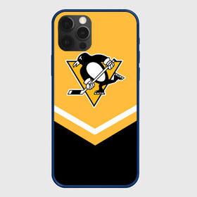 Чехол для iPhone 12 Pro Max с принтом Pittsburgh Penguins (Форма 1) в Белгороде, Силикон |  | питтсбург пингвинз