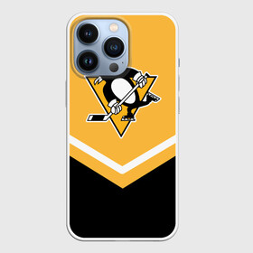 Чехол для iPhone 13 Pro с принтом Pittsburgh Penguins (Форма 1) в Белгороде,  |  | Тематика изображения на принте: питтсбург пингвинз