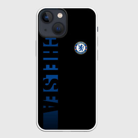 Чехол для iPhone 13 mini с принтом CHELSEA SPORT в Белгороде,  |  | chelsea | fc | football | fotball club | sport | спорт | спортивные | униформа | фирменные цвета | фк | футбол | футбольный клуб | челси