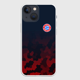 Чехол для iPhone 13 mini с принтом BAYERN MUNCHEN SPORT в Белгороде,  |  | bayern | bayern munchen | fc | fc bayern | football | football club | sport | бавария | спорт | спортивные | униформа | фирменные цвета | фк | футбол | футбольный клуб