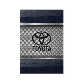 Обложка для паспорта матовая кожа с принтом TOYOTA SPORT в Белгороде, натуральная матовая кожа | размер 19,3 х 13,7 см; прозрачные пластиковые крепления | Тематика изображения на принте: auto | car | toyota | авто | автомобиль | машина