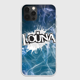 Чехол для iPhone 12 Pro Max с принтом Луна (дым) в Белгороде, Силикон |  | louna | rock | музыка