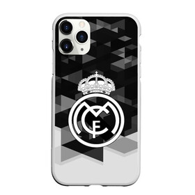 Чехол для iPhone 11 Pro Max матовый с принтом FC Real Madrid sport geometry в Белгороде, Силикон |  | Тематика изображения на принте: abstraction | championship | fc | football | footer | polygon | real madrid | soccer | socker | sport | абстракция | одежда | спорт | спортивный | униформа | футбол | футбольный клуб | чемпионат