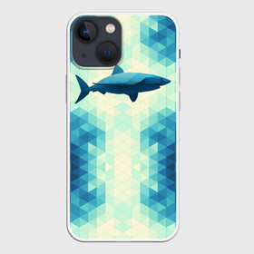 Чехол для iPhone 13 mini с принтом Акула в Белгороде,  |  | shark | водолаз | гарпун | глубина | дельфин | злость | зубы | кит | кровь | курорт | лето | море | океан | отдых | охота | плавник | пляж | риф | рыба | хищник | челюсти | челюсть
