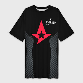 Платье-футболка 3D с принтом Astalis   The Form в Белгороде,  |  | 0x000000123 | astralis | csgo | form | астралис | ксго | форма