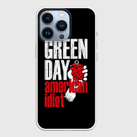Чехол для iPhone 13 Pro с принтом Green Day American Idiot в Белгороде,  |  | green day | punk rock | билли джо армстронг | панк рок