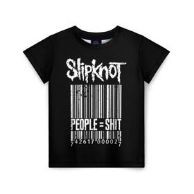 Детская футболка 3D с принтом Slipknot People в Белгороде, 100% гипоаллергенный полиэфир | прямой крой, круглый вырез горловины, длина до линии бедер, чуть спущенное плечо, ткань немного тянется | alternative | iowa | metal | nu | slipknot | slipnot | taylor | метал | слипкнот | слипнот