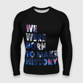 Мужской рашгард 3D с принтом We were born to make history в Белгороде,  |  | yuri on ice | юри на льду