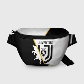 Поясная сумка 3D с принтом JUVENTUS. в Белгороде, 100% полиэстер | плотная ткань, ремень с регулируемой длиной, внутри несколько карманов для мелочей, основное отделение и карман с обратной стороны сумки застегиваются на молнию | cr7 | juve | juventus | ronaldo | роналдо | спорт | футбол | ювентус