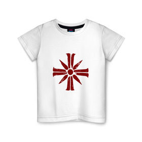 Детская футболка хлопок с принтом Врата Эдема в Белгороде, 100% хлопок | круглый вырез горловины, полуприлегающий силуэт, длина до линии бедер | farcry 5 | врата эдема