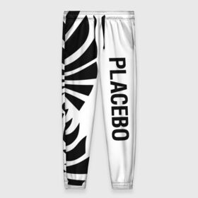 Женские брюки 3D с принтом Placebo в Белгороде, полиэстер 100% | прямой крой, два кармана без застежек по бокам, с мягкой трикотажной резинкой на поясе и по низу штанин. В поясе для дополнительного комфорта — широкие завязки | placebo | альтернативный | инди | индирок | плацебо | рок