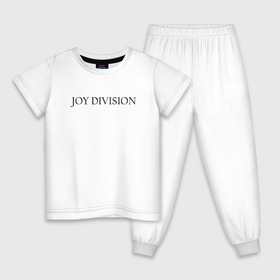 Детская пижама хлопок с принтом Joy Division в Белгороде, 100% хлопок |  брюки и футболка прямого кроя, без карманов, на брюках мягкая резинка на поясе и по низу штанин
 | ian curtis | joy division | rock | unknown pleasures | иэн кёртис | рок