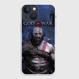 Чехол для iPhone 13 mini с принтом Кратос в Белгороде,  |  | atreus | god of war | god of war 4 | gow | kratos | ps4 | атрей | бог войны | гов | зы4 | кратос | левиафан | мальчик | мимир | мировой змей | пиратs | эксклюзив