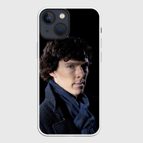Чехол для iPhone 13 mini с принтом Sherlock в Белгороде,  |  | benedict | cumberbatch | sherlock | бенедикт | камбербатч | шерлок