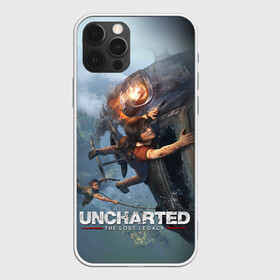 Чехол для iPhone 12 Pro с принтом Uncharted в Белгороде, силикон | область печати: задняя сторона чехла, без боковых панелей | chloe | drake | elena | nathan | naughty dog | sully | анчартед | дрейк | натан | нейтан | ноти дог | пиратs | приключения | путь вора | салли | утраченное наследие