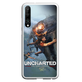 Чехол для Honor P30 с принтом Uncharted в Белгороде, Силикон | Область печати: задняя сторона чехла, без боковых панелей | Тематика изображения на принте: chloe | drake | elena | nathan | naughty dog | sully | анчартед | дрейк | натан | нейтан | ноти дог | пиратs | приключения | путь вора | салли | утраченное наследие