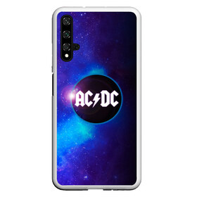 Чехол для Honor 20 с принтом ACDC в Белгороде, Силикон | Область печати: задняя сторона чехла, без боковых панелей | ac dc | acdc | acdc ас дс | асдс | метал | молния | музыка | музыканты | певцы