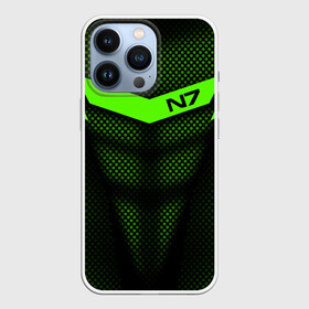 Чехол для iPhone 13 Pro с принтом Mass Effect N7 в Белгороде,  |  | andromed | effect | n7 | альянс | ефект | игра | компьютерная | мас | масс | н7 | онлайн | программа | профессиональный военный код | сокрушитель n7 | фурия n7