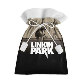 Подарочный 3D мешок с принтом Linkin Park Meteora в Белгороде, 100% полиэстер | Размер: 29*39 см | benington | bennington | chester | hybrid | linkin | linking | meteora | mike | park | shinoda | theory | бенингтон | беннингтон | линкин | линкинг | майк | метеора | парк | рок | честер | шинода