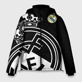 Мужская зимняя куртка 3D с принтом Real Madrid Exclusive в Белгороде, верх — 100% полиэстер; подкладка — 100% полиэстер; утеплитель — 100% полиэстер | длина ниже бедра, свободный силуэт Оверсайз. Есть воротник-стойка, отстегивающийся капюшон и ветрозащитная планка. 

Боковые карманы с листочкой на кнопках и внутренний карман на молнии. | 2019 | мадрид | реал | форма | эксклюзив