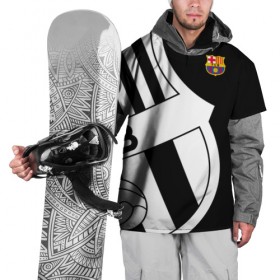 Накидка на куртку 3D с принтом Barcelona Exclusive в Белгороде, 100% полиэстер |  | 2019 | барселона | фк | форма | эксклюзив