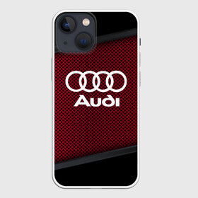 Чехол для iPhone 13 mini с принтом AUDI SPORT в Белгороде,  |  | audi | auto | automobile | car | carbon | machine | motor | motor car | sport car | автомашина | ауди | бренд | легковой автомобиль | марка | спортивный автомобиль | тачка