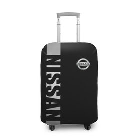 Чехол для чемодана 3D с принтом NISSAN SPORT в Белгороде, 86% полиэфир, 14% спандекс | двустороннее нанесение принта, прорези для ручек и колес | motor | nissan | авто | лого | машина | ниссан | тачка