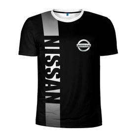 Мужская футболка 3D спортивная с принтом NISSAN SPORT в Белгороде, 100% полиэстер с улучшенными характеристиками | приталенный силуэт, круглая горловина, широкие плечи, сужается к линии бедра | motor | nissan | авто | лого | машина | ниссан | тачка