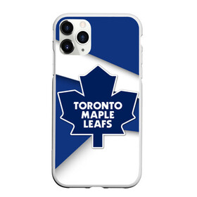Чехол для iPhone 11 Pro Max матовый с принтом Торонто в Белгороде, Силикон |  | Тематика изображения на принте: nhl | toronto | нхл | спорт | торонто | хоккей