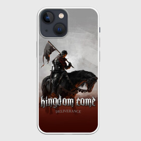 Чехол для iPhone 13 mini с принтом Рыцарь на коне в Белгороде,  |  | deliverance | kingdom come | kingdom come deliverance | knight | кингдам кам | король | рыцарь | средневековье | средние века