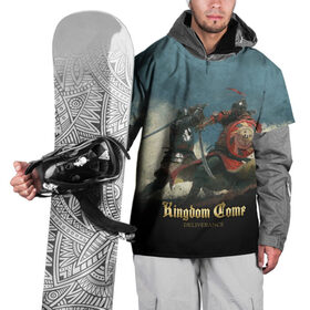 Накидка на куртку 3D с принтом Kingdom fight в Белгороде, 100% полиэстер |  | deliverance | kingdom come | kingdom come deliverance | knight | кингдам кам | король | рыцарь | средневековье | средние века