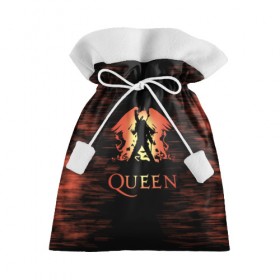 Подарочный 3D мешок с принтом Queen в Белгороде, 100% полиэстер | Размер: 29*39 см | paul rodgers | queen | брайан мэй | джон дикон | квин | меркури | меркьюри | мэркури | роджер тейлор | рок группа | фредди | фреди