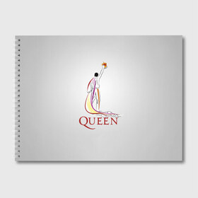 Альбом для рисования с принтом Queen в Белгороде, 100% бумага
 | матовая бумага, плотность 200 мг. | paul rodgers | queen | брайан мэй | джон дикон | квин | меркури | меркьюри | мэркури | роджер тейлор | рок группа | фредди | фреди
