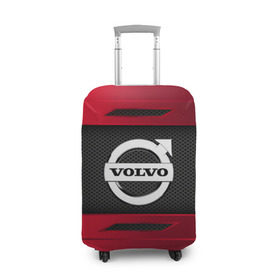 Чехол для чемодана 3D с принтом VOLVO SPORT в Белгороде, 86% полиэфир, 14% спандекс | двустороннее нанесение принта, прорези для ручек и колес | auto | car | volvo | автомобиль | вольво | марка