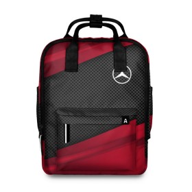 Женский рюкзак 3D с принтом MERCEDES BENZ SPORT в Белгороде, 100% полиэстер | лямки с регулируемой длиной, сверху ручки, чтобы рюкзак нести как сумку. Основное отделение закрывается на молнию, как и внешний карман. Внутри два дополнительных кармана, один из которых закрывается на молнию. По бокам два дополнительных кармашка, куда поместится маленькая бутылочка
 | auto | car | carbon | mercedes | mercedes benz | автомобиль | машина | мерседес