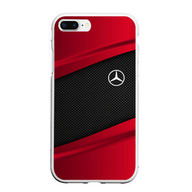 Чехол для iPhone 7Plus/8 Plus матовый с принтом MERCEDES BENZ SPORT в Белгороде, Силикон | Область печати: задняя сторона чехла, без боковых панелей | auto | car | carbon | mercedes | mercedes benz | автомобиль | машина | мерседес