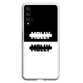 Чехол для Honor 20 с принтом Molly в Белгороде, Силикон | Область печати: задняя сторона чехла, без боковых панелей | molly | андрей густей | дмитрий гончаренко | кирилл бледный | кирилл тимошенко | моли пошлая | молли | ольга | павел холодянский | панк группа | поп панк | серябкина | синти панк