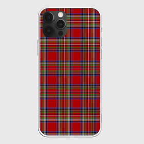 Чехол для iPhone 12 Pro с принтом Королевский Стюарт Тартан в Белгороде, силикон | область печати: задняя сторона чехла, без боковых панелей | англия | килт | королева | королевский | лондон | стюарт | тартан | ткань | узор | шотландия | шотландка