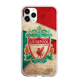 Чехол для iPhone 11 Pro Max матовый с принтом Ливерпуль олд в Белгороде, Силикон |  | fc liverpool | football | liverpool | soccer | ливер | ливерпуль | лига чемпионов | фк ливерпуль | футбол