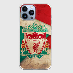 Чехол для iPhone 13 Pro Max с принтом Ливерпуль олд в Белгороде,  |  | fc liverpool | football | liverpool | soccer | ливер | ливерпуль | лига чемпионов | фк ливерпуль | футбол