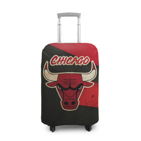 Чехол для чемодана 3D с принтом Чикаго олд в Белгороде, 86% полиэфир, 14% спандекс | двустороннее нанесение принта, прорези для ручек и колес | chicago | chicago bulls | nba | баскетбол | нба | спорт | чикаго | чикаго булз
