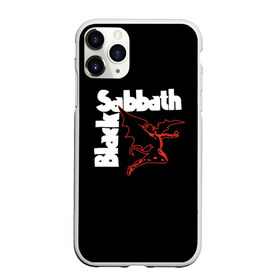 Чехол для iPhone 11 Pro матовый с принтом BLACK SABBATH в Белгороде, Силикон |  | black sabbath | билл уорд | блэк саббат | британская рок группа | гизер батлер | группа | музыка | оззи осборн | рок | тони айомми | хеви метал