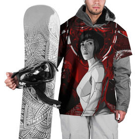 Накидка на куртку 3D с принтом Призрак в доспехах в Белгороде, 100% полиэстер |  | anime | ghost in the shell | аниме | манга | призрак в доспехах