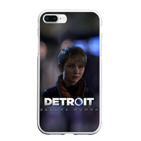 Чехол для iPhone 7Plus/8 Plus матовый с принтом Detroit Become Human - Kara в Белгороде, Силикон | Область печати: задняя сторона чехла, без боковых панелей | connor | cyberlife | deviant | ps4 | rk800 |  detroit: become human | детроит | детроит: стать человеком | игры | коннор | пиратs | эксклюзив