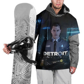 Накидка на куртку 3D с принтом Detroit: Become Human - Connor в Белгороде, 100% полиэстер |  | Тематика изображения на принте: 
